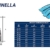 Cressi Unisex Flossen Rondinella, aquamarine, 37/38, CA186337 - 